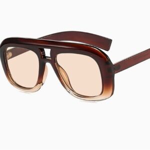 Elegant Brown Sunglasses